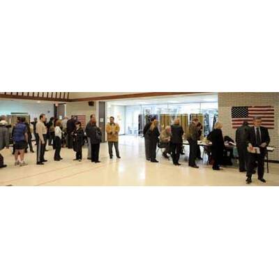 US-Bürger stürmen die Wahllokale