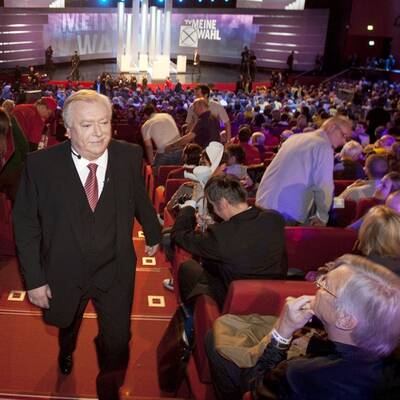 Elefantenrunde in der Wiener Stadthalle