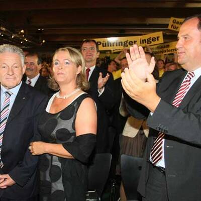 Wahlkampfauftakt in Oberösterreich