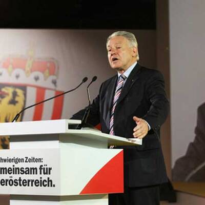 Wahlkampfauftakt in Oberösterreich