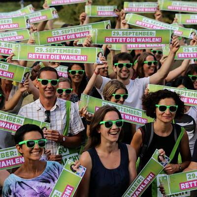 NEOS-Wahlkampfgeschenke