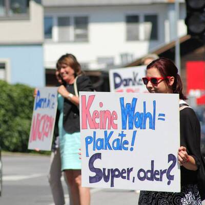 NEOS-Wahlkampfgeschenke