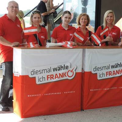 NEOS-Wahlkampfgeschenke