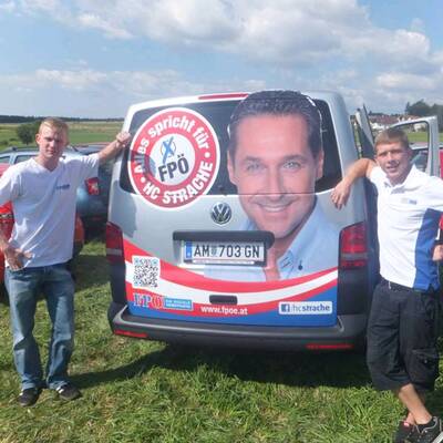 NEOS-Wahlkampfgeschenke