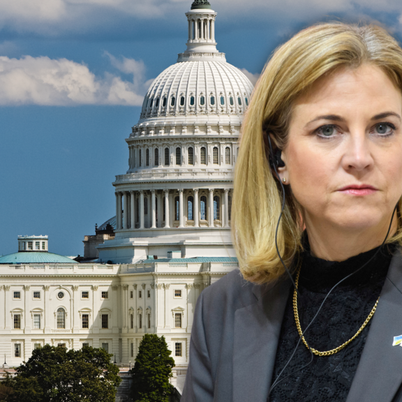 In Washington: Meinl-Reisinger trifft US-Außenminister