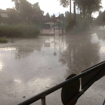 Heftige Unwetter nach Rekord-Hitze