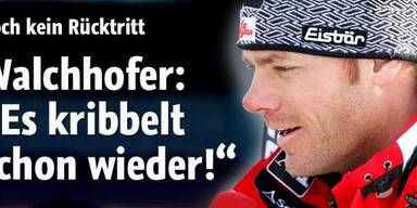 Bei Walchi kribbelts schon wieder