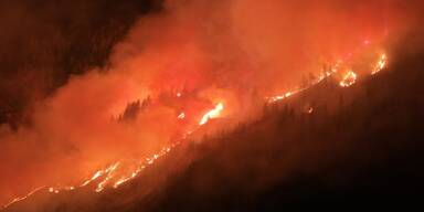 Waldbrand im Lesachtal
