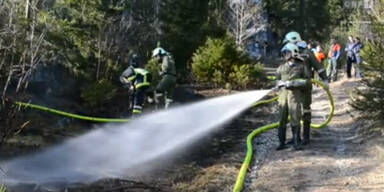 Waldbrand in Tirol