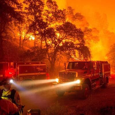 Waldbrände in Kalifornien