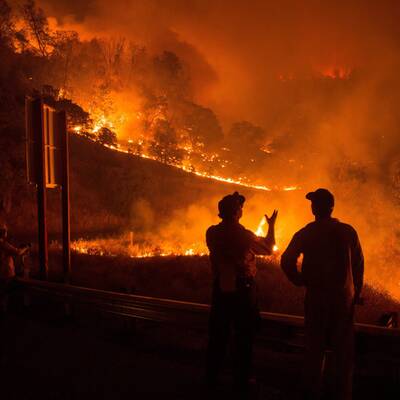 Waldbrände in Kalifornien