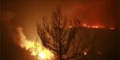Waldbrände in Antalya teilsweise eingedämmt