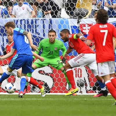 Die besten Bilder von Wales - Slowakei