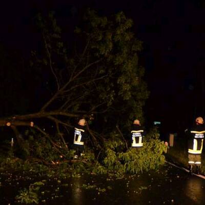 Unwetter fegen über Österreich