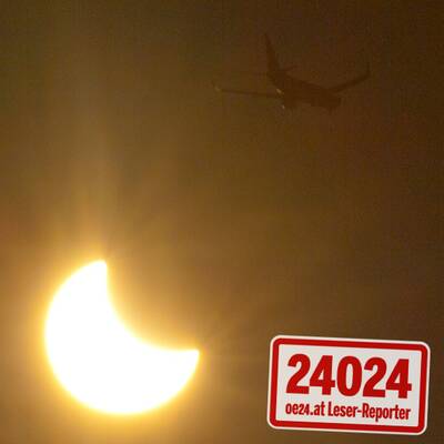 Sonnenfinsternis über Österreich