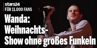 Wanda: Weihnachts-Show ohne großes Funkeln