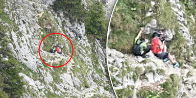 Nach Unfall: Verletzte Deutsche (43) von Berg gerettet