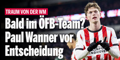 Bald im ÖFB-Team? Paul Wanner vor Entscheidung