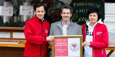 "Warm ums Herz" - Wiener Gastronomie startet Charity-Aktion für die Caritas