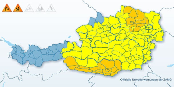 Nächste Front im Anmarsch - Hochwasser-Alarm