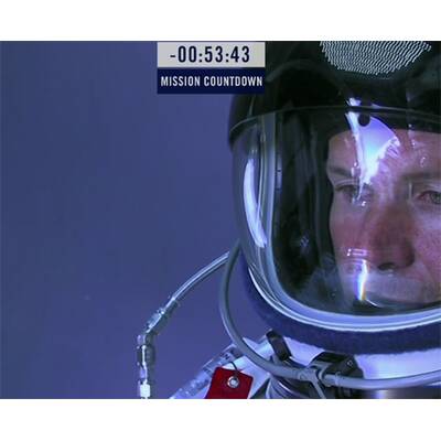 Die Bilder vom Stratos-Jump