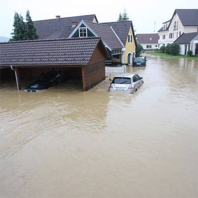 Land unter in Österreich