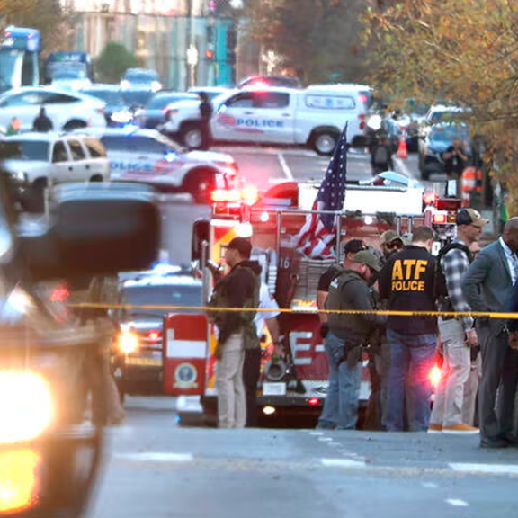 Schüsse beim Weißen Haus: Trump spricht von Terror