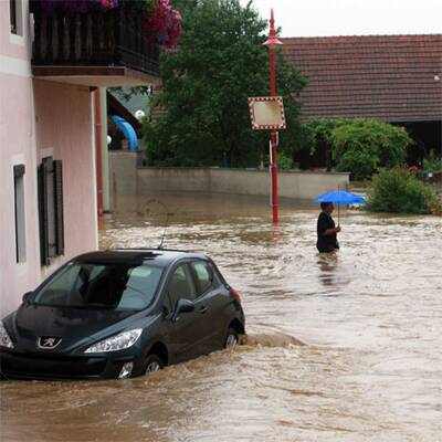Land unter in Österreich