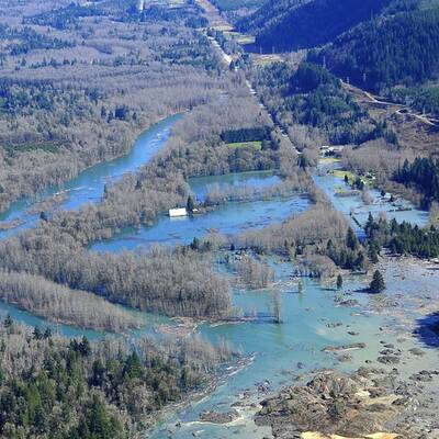 Erdrutsch in den USA