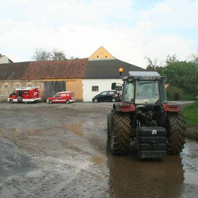 Feuerwehr im Unwetter-Einsatz