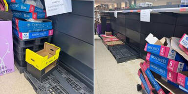 Blackout in Spanien: Panikkäufe in Supermärkten