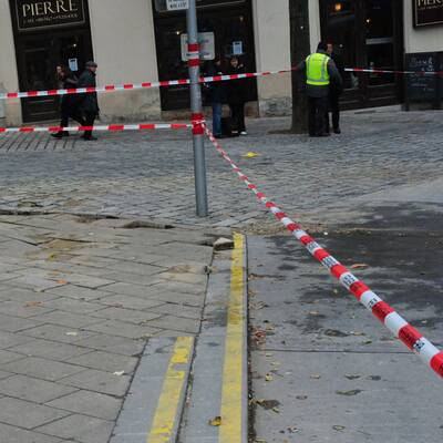 Die Windmühlgasse war bis 13.30 Uhr gesperrt