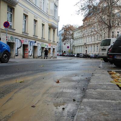 Die Windmühlgasse war bis 13.30 Uhr gesperrt