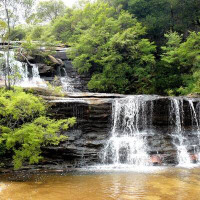 Kursunlu-Wasserfall in der Türkei