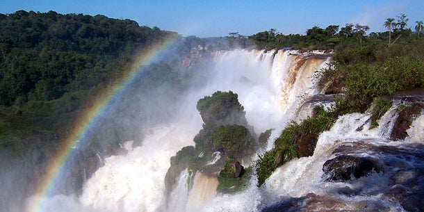 Wasserfall Flut
