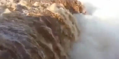 Wasserfall Flut