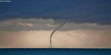 Wasserhose in Italien