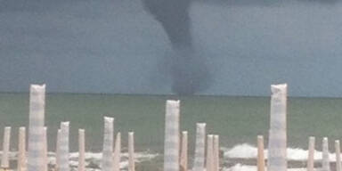 Tornado vor Jesolo gesichtet