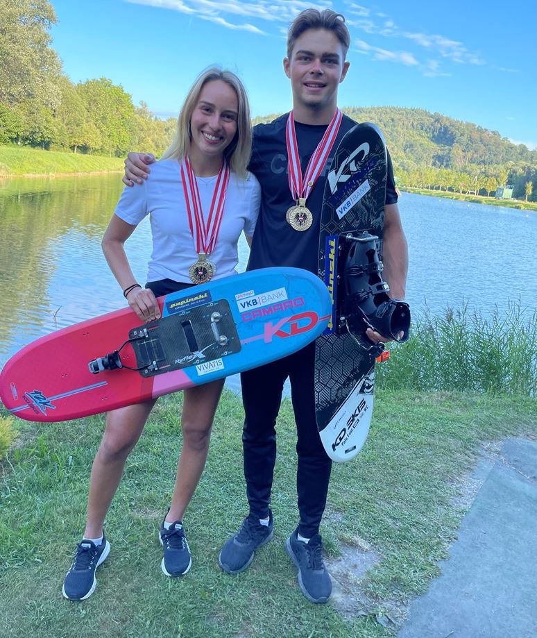 Kuhn-Geschwister schreiben Wasserski-Geschichte