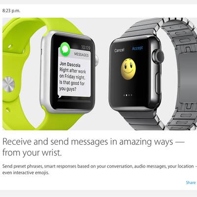 Das ist die Apple Watch