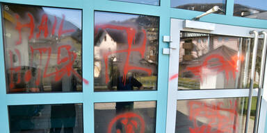 Zwei Sch&uuml;ler ausgeforscht: Nazi-Sprayer erst 10 und 12