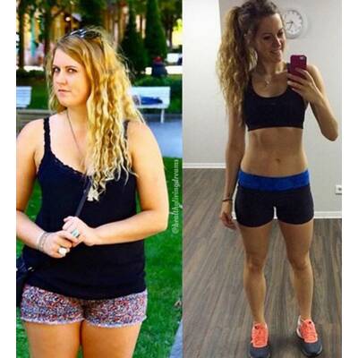 Beeindruckende Vorher-/Nacher-Bilder