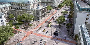 Zwei-Richtungs-Radhighway: &Ouml;AMTC will Verkehr am Ring neu ordnen