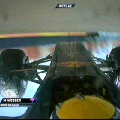 Webber-Abflug mit 300 km/h