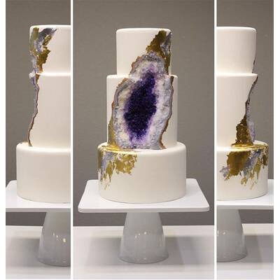  Amethyst - Hochzeitstorte