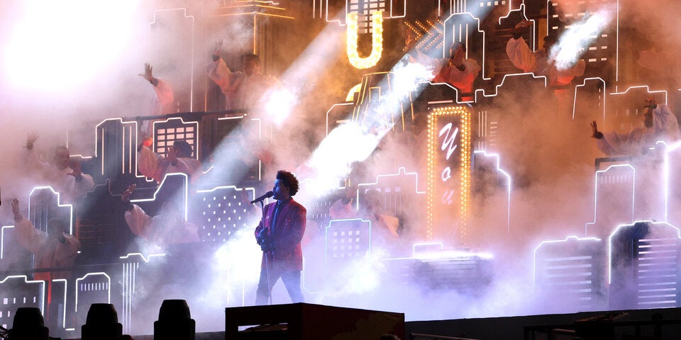 'The Weeknd' rockte Halftime-Show mit Medley