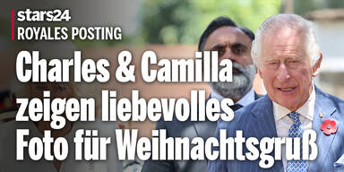 Charles und Camilla zeigen liebevolles Foto für diesjährigen Weihnachtsgruß