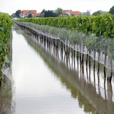 Hochwasser in Brixen im Thale 