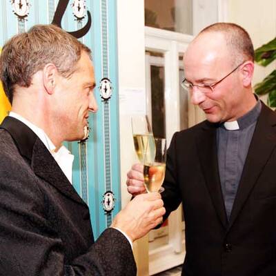 Mit dem Maserati zur Weintaufe