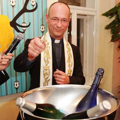 Mit dem Maserati zur Weintaufe